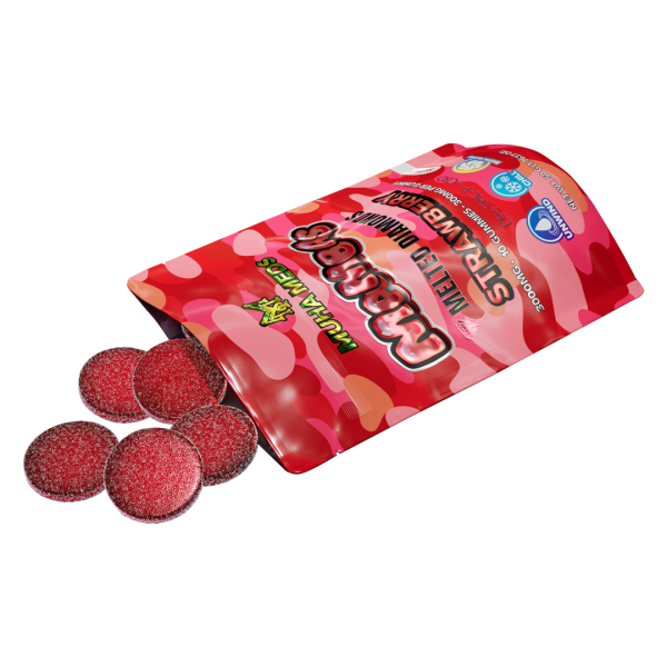 Strawberry Melted Diamonds Gummies - Image 2