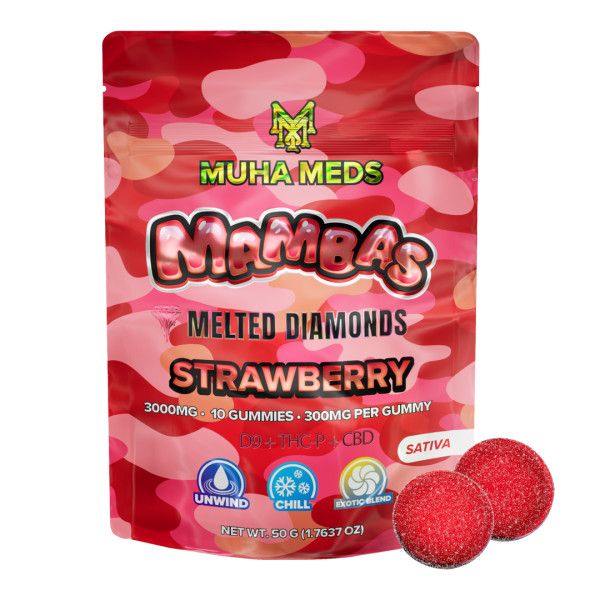 Strawberry Melted Diamonds Gummies