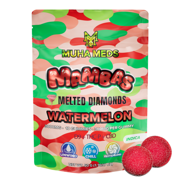 Watermelon Melted Diamonds Gummies