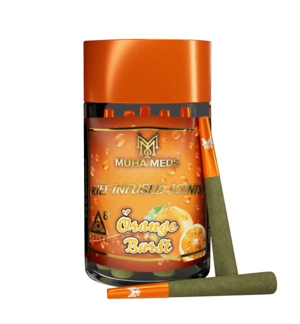 Orange Burst Delta 8 Pre-Rolls